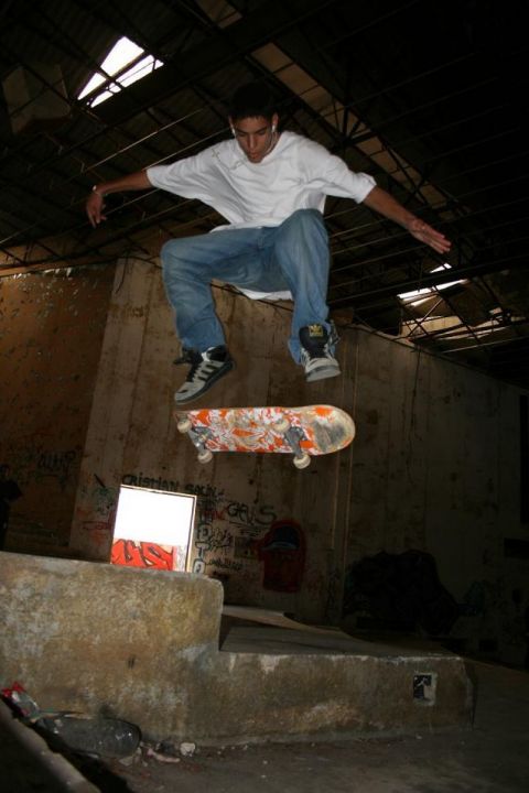 Cristian nollie flip foguero